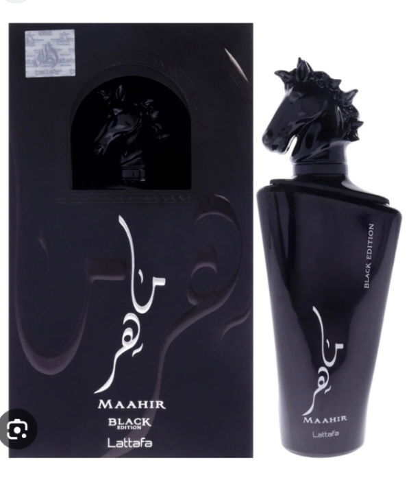 Maahir Black by Lattafa, 100ml